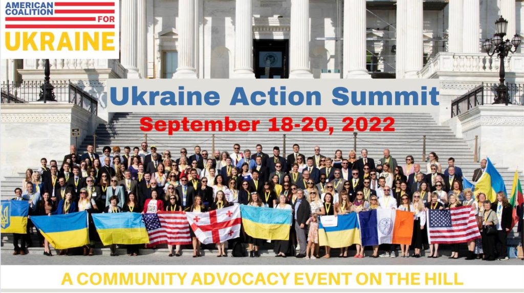 Ukraine Action Summit, community advocacy summit on the Hill